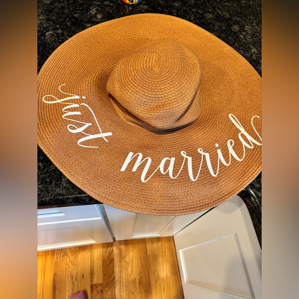 Just Married Hat